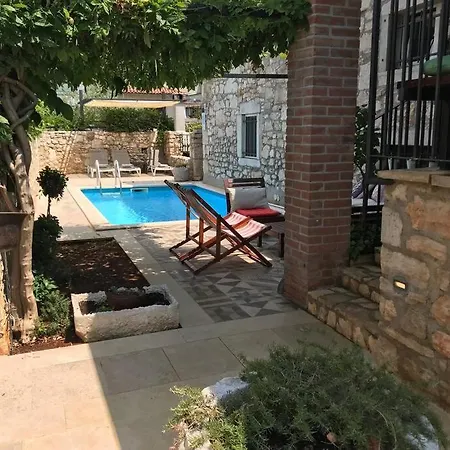 Saison Openning Prices Luxury Villa Nini With Fireplace, Private Pool, Bikes, Barbecue And Much More Porec Exterior photo