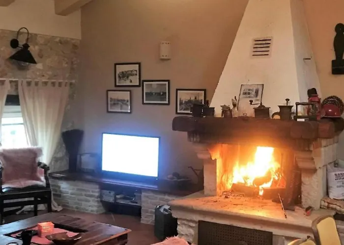 Saison Openning Prices Luxury Villa Nini With Fireplace, Private Pool, Bikes, Barbecue And Much More